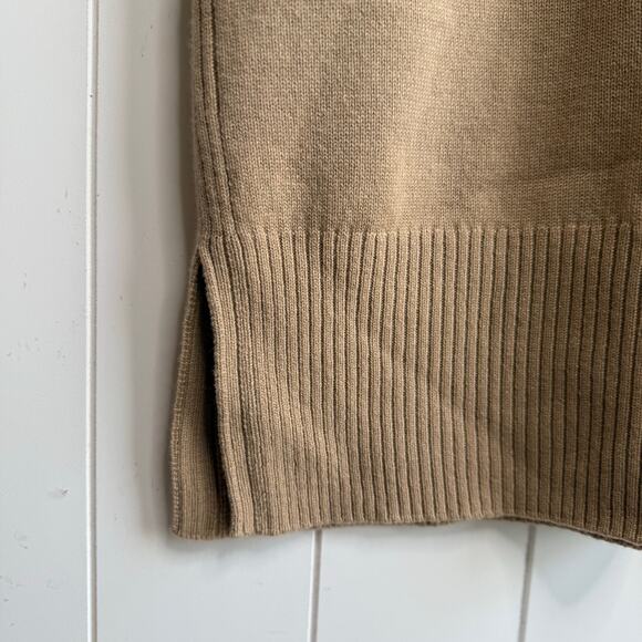 Athleta sweater dress cashmere merino wool knit turtleneck cozy Large - Picture 6 of 11